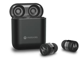 Motorola MOTO BUDS 120 True Wireless In-Ear Compact Earbuds IPX5 Water Sweat Resistant with 15h Playback Time